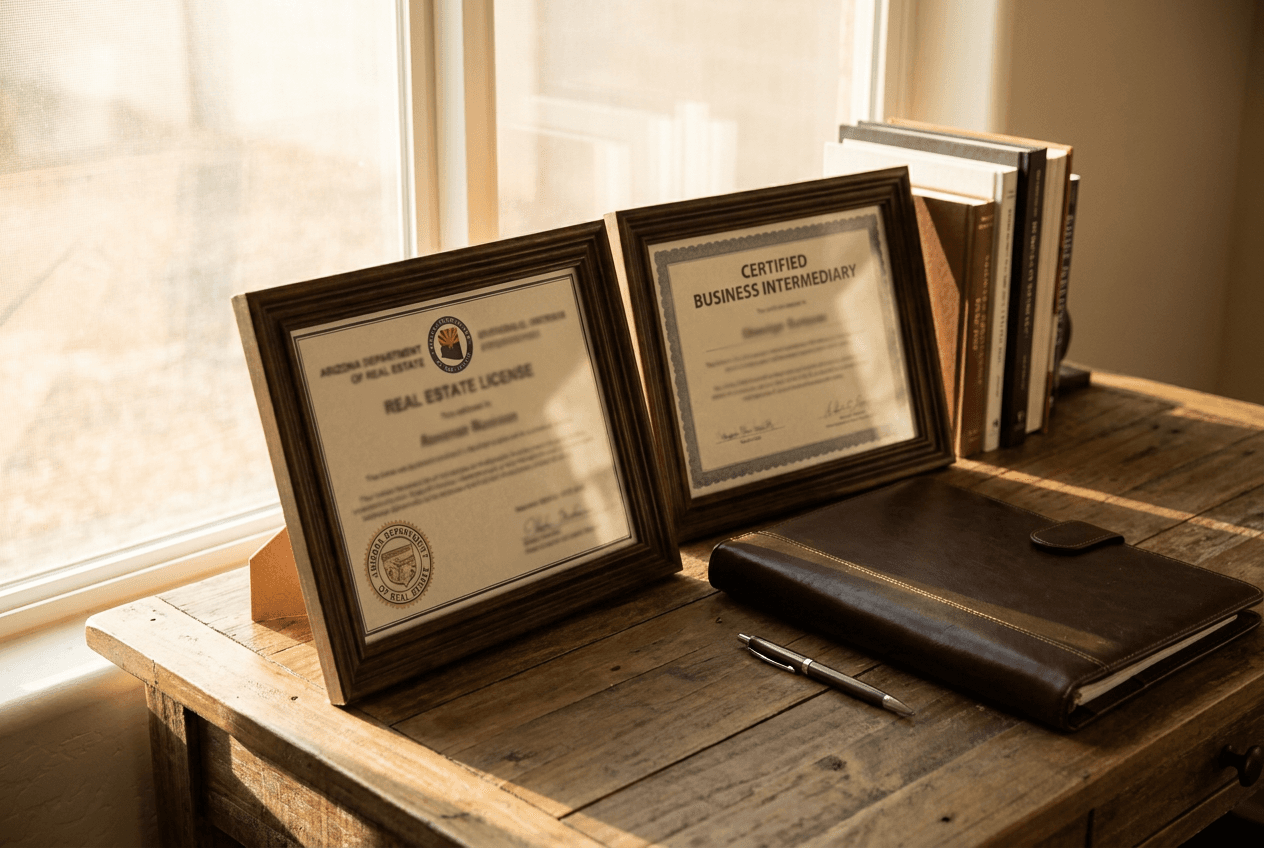 What Credentials Should an Arizona Business Broker Have?